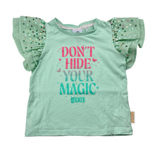 Load image into Gallery viewer, Girls WICKED, cotton tee / top, sequins, FUC, size 2,  
