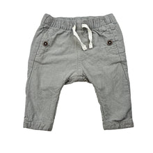 Load image into Gallery viewer, Boys Anko, lined cotton pants / bottoms, elasticated, GUC, size 000,  