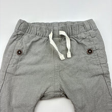 Load image into Gallery viewer, Boys Anko, lined cotton pants / bottoms, elasticated, GUC, size 000,  