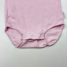 Load image into Gallery viewer, Girls Bonds, pink stretchy bodysuit / romper, FUC, size 000,  