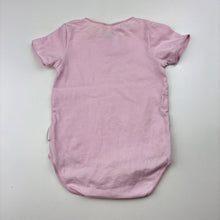 Load image into Gallery viewer, Girls Bonds, pink stretchy bodysuit / romper, FUC, size 000,  