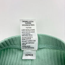 Load image into Gallery viewer, Girls Dymples, ribbed organic cotton blend leggings / bottoms, FUC, size 1,  