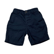 Load image into Gallery viewer, Boys Next, navy cotton shorts, adjustable,wash fade, FUC, size 2-3,  