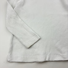 Load image into Gallery viewer, Unisex Target, white waffle cotton long sleeve top, FUC, size 2-3,  