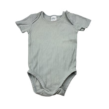 Load image into Gallery viewer, Unisex Anko, ribbed cotton bodysuit / romper, FUC, size 0,  