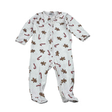 Load image into Gallery viewer, Unisex Target, organic cotton blend Christmas zip romper, FUC, size 00,  