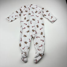 Load image into Gallery viewer, Unisex Target, organic cotton blend Christmas zip romper, FUC, size 00,  