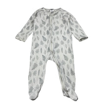 Load image into Gallery viewer, Unisex Target, ribbed organic cotton blend zip coverall / romper, FUC, size 0,  