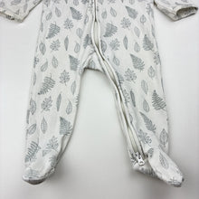 Load image into Gallery viewer, Unisex Target, ribbed organic cotton blend zip coverall / romper, FUC, size 0,  