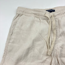 Load image into Gallery viewer, Mens Sportscraft, linen shorts, elasticated, W: 38cm across unstretched, EUC, size XS,  