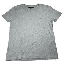 Load image into Gallery viewer, Mens Tommy Hilfiger, grey marle cotton t-shirt / top, armpit to armpit: 48cm, FUC, size M,  