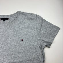 Load image into Gallery viewer, Mens Tommy Hilfiger, grey marle cotton t-shirt / top, armpit to armpit: 48cm, FUC, size M,  