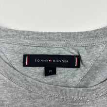 Load image into Gallery viewer, Mens Tommy Hilfiger, grey marle cotton t-shirt / top, armpit to armpit: 48cm, FUC, size M,  