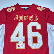 Load image into Gallery viewer, Mens NFL Team Apparel, 49ers sports / activewear top, armpit to armpit: 47cm, EUC, size S,  