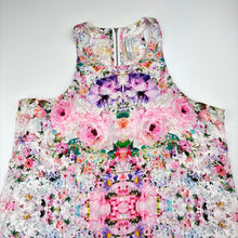 Load image into Gallery viewer, Womens FOREVER NEW, lightweight colourful floral top, L: 67cm, armpit to armpit: 44cm, EUC, size 8,  