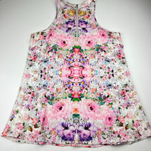 Load image into Gallery viewer, Womens FOREVER NEW, lightweight colourful floral top, L: 67cm, armpit to armpit: 44cm, EUC, size 8,  