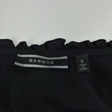 Load image into Gallery viewer, Womens BASQUE, black lightweight sleeveless top, L: 60cm, armpit to armpit: 38cm, EUC, size 6,  
