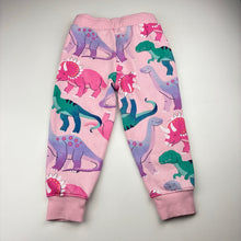 Load image into Gallery viewer, Girls Anko, fleece lined track pants, dinosaurs, Inside leg: 35cm, FUC, size 3,  