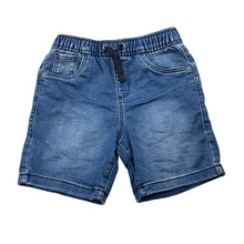 Load image into Gallery viewer, Boys Anko, stretch knit denim shorts, elasticated, GUC, size 5,  