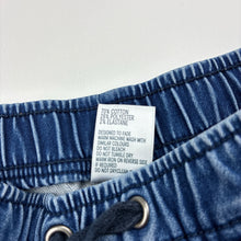 Load image into Gallery viewer, Boys Anko, stretch knit denim shorts, elasticated, GUC, size 5,  