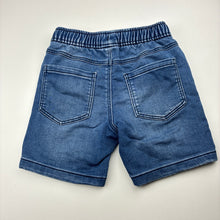 Load image into Gallery viewer, Boys Anko, stretch knit denim shorts, elasticated, GUC, size 5,  