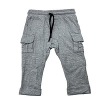 Load image into Gallery viewer, Boys Bardot Junior, lightweight cotton casual pants, elasticated, mark back left leg, FUC, size 00,  