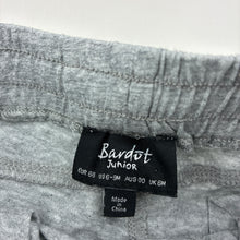 Load image into Gallery viewer, Boys Bardot Junior, lightweight cotton casual pants, elasticated, mark back left leg, FUC, size 00,  