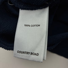 Load image into Gallery viewer, Unisex Country Road, embroidered heritage lightweight cotton sweater, wash fade, FUC, size 2,  