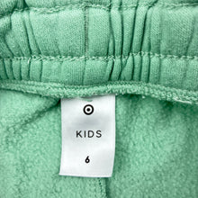 Load image into Gallery viewer, Girls Target, fleece lined track pants, elasticated, Inside leg: 45.5cm, GUC, size 6,  