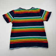 Load image into Gallery viewer, Unisex Aeroplane Jelly, Bertie striped cotton tee / top, light mark &amp; wash fade, FUC, size 3,  