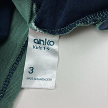 Load image into Gallery viewer, Boys Anko, cotton long sleeve tee / top, FUC, size 3,  