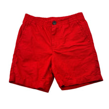 Load image into Gallery viewer, Boys JANIE AND JACK, red linen / cotton shorts, elasticated, EUC, size 4,  