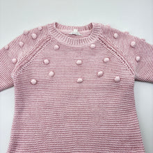 Load image into Gallery viewer, Girls Milkshake, pink metallic knit sweater / jumper, FUC, size 4,  