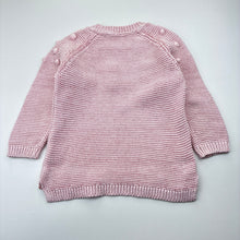 Load image into Gallery viewer, Girls Milkshake, pink metallic knit sweater / jumper, FUC, size 4,  
