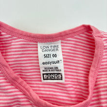 Load image into Gallery viewer, Girls Bonds, stretchy easysuit bodysuit / romper, GUC, size 00,  