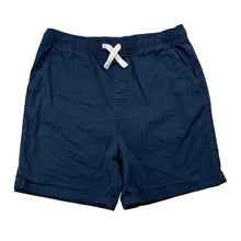 Load image into Gallery viewer, Boys Anko, navy stretch cotton shorts, elasticated, GUC, size 12,  