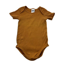 Load image into Gallery viewer, Unisex Anko, ribbed cotton bodysuit / romper, FUC, size 0,  
