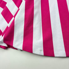 Load image into Gallery viewer, Girls Polo Ralph Lauren, pink &amp; white stripe sleeveless dress, small mark back hem, FUC, size 16, L: 81cm