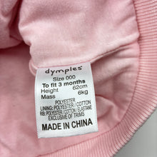 Load image into Gallery viewer, Girls Dymples, lined zip up faux fur jacket, EUC, size 000,  