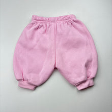 Load image into Gallery viewer, Girls Target, vintage fleece lined pants / bottoms, elasticated, EUC, size 000,  