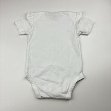 Load image into Gallery viewer, Girls Milk &amp; Masuki, organic cotton blend ruffle bodysuit / romper, EUC, size 00,  