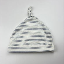 Load image into Gallery viewer, Unisex Anko, striped stretchy hat / beanie, EUC, size 0,  