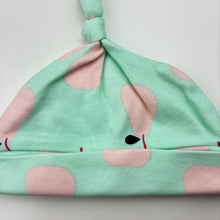 Load image into Gallery viewer, Girls Kids &amp; Co, cotton hat / beanie, pears, EUC, size 000,  