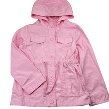 Load image into Gallery viewer, Girls H&amp;T, lightweight hooded jacket / coat, EUC, size 7,  