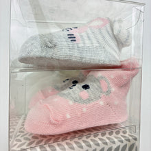Load image into Gallery viewer, Girls Seed, 2 pairs of cotton blend socks, NEW, size 0000,  
