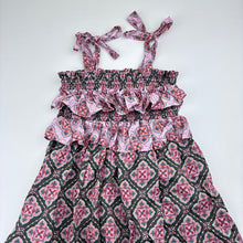 Load image into Gallery viewer, Girls Country Road, cotton summer dress, EUC, size 4, L: 63cm