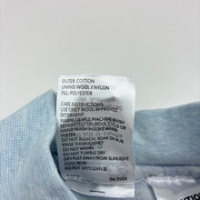 Load image into Gallery viewer, Unisex Merino Baby, merino wool blend wadded cotton sleepsuit, EUC, size 1-2,  