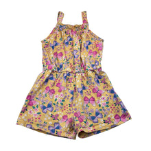 Load image into Gallery viewer, Girls Anko, cotton summer playsuit, butterflies, GUC, size 3,  