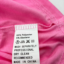 Load image into Gallery viewer, Girls pink, soft feel lightweight dress, EUC, size 3, L: 46cm