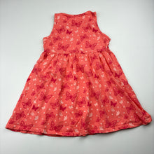 Load image into Gallery viewer, Girls INEXTENSO, cotton summer dress, butterflies, EUC, size 3, L: 45cm